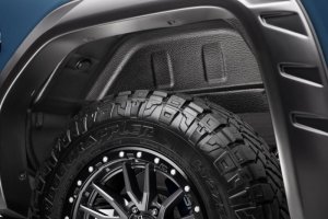 GMC Sierra 1500 Wheel Well Guards - Rear - Husky Liners - High Density Polypropylene - Black - `19-`23